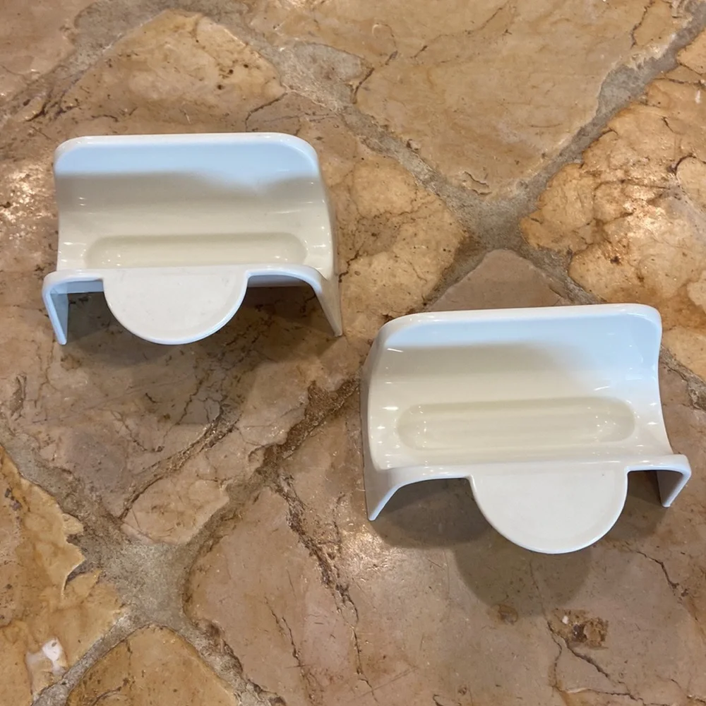 Vintage Tupperware taco holder set of two